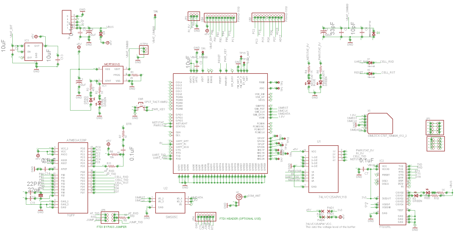 CellStick schematic
